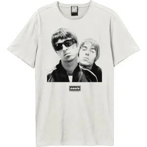 Oasis Noel & Liam Vintage White Small T-Shirt