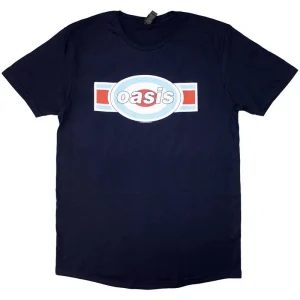 Oasis Oblong Target Navy Blue X-Large T-Shirt