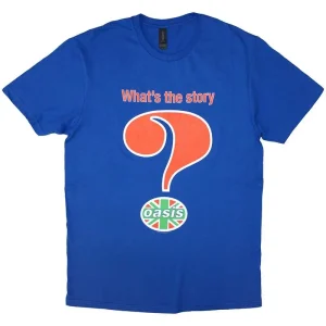 Oasis Question Mark Blue XX-Large T-Shirt