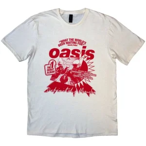 Oasis What The World’s Been Waiting For Natural Small T-Shirt