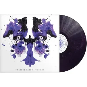 Of Mice & Men Tether Vinyl LP Purple/Black Marble Colour 2023