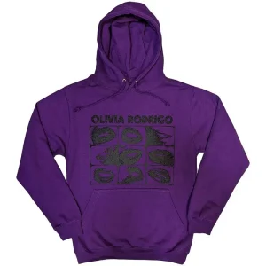 Olivia Rodrigo Threshold Lips Purple Large Hoodie