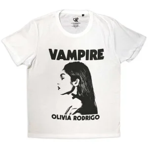 Olivia Rodrigo Vampire White Small T-Shirt