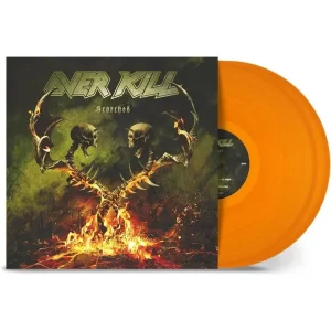 Overkill Scorched Vinyl LP Orange Colour 2023
