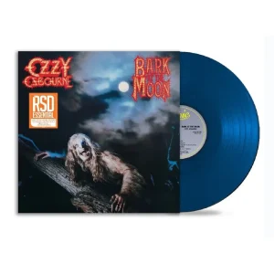 Ozzy Osbourne Bark At the Moon Vinyl LP Translucent Cobalt Blue Colour 2023