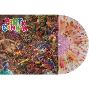 Party Cannon Injuries Are Inevitable Vinyl LP Action Park Splatter Colour 2024