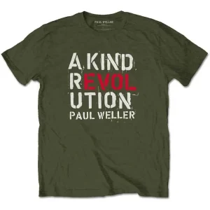 Paul Weller A Kind Revolution Military Green X-Large T-Shirt