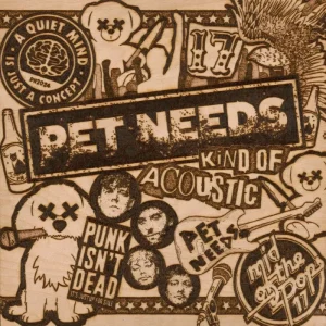 PET NEEDS Kind of Acoustic Vinyl LP Army Green Colour 2025