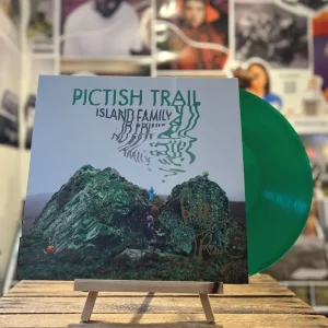 Pictish Trail Island Family Vinyl LP *Signed* Green Colour