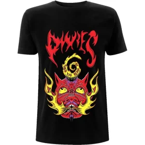 Pixies Devil Is Black Large Unisex T-Shirt