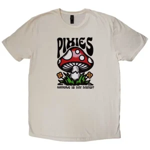 Pixies Mindshroom Natural Colour Small Unisex T-Shirt