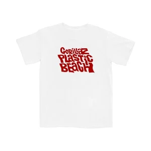 Plastic Beach White T-Shirt