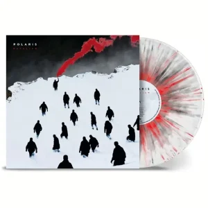 Polaris Fatalism Vinyl LP White with Red & Black Splatter Colour 2025