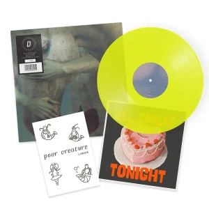 Poor Creature All Smiles Tonight Vinyl LP 2025 Ltd Dinked Edition #339