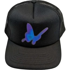 Post Malone Butterfly Black Mesh Baseball Cap Hat