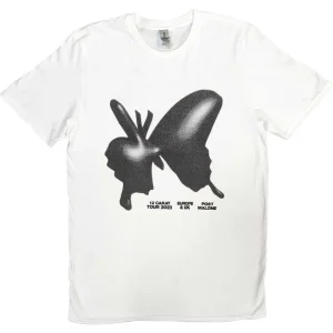 Post Malone Inflatable Butterfly 2023 Tour White Large T-Shirt