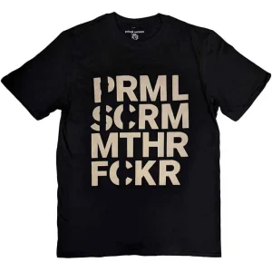 Primal Scream Muthafucka Black Large T-Shirt