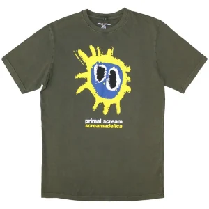 Primal Scream Screamadelica Green Large T-Shirt