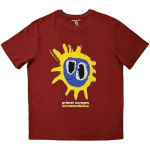 Primal Scream Screamadelica Red XX-Large T-Shirt