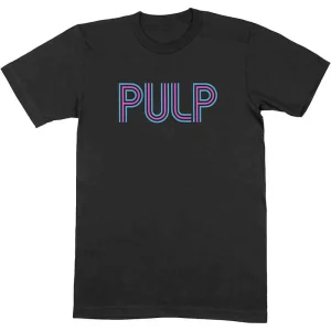 Pulp Intro Logo Black Small T-Shirt