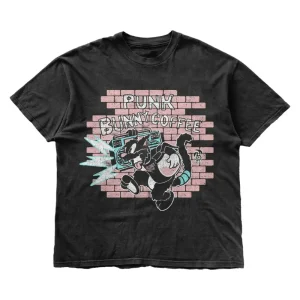 Punk Bunny Coffee T-Shirt