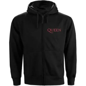 Queen Classic Crest Black XX-Large Zipped Hoodie