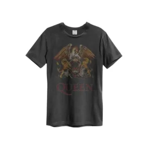 Queen Royal Crest Charcoal Grey Small T-Shirt