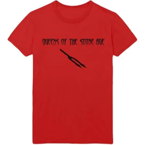 Queens Of The Stone Age Deaf Songs Red Large T-Shirt