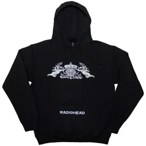 Radiohead Bearhead Crest Black XX-Large Hoodie
