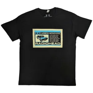 Radiohead Carbon Patch Black XX-Large T-Shirt