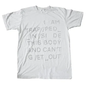 Radiohead Trapped White XX-Large T-Shirt
