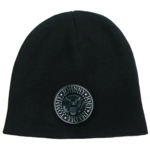 Ramones Black Beanie Hat