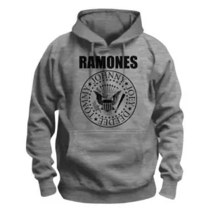 Ramones Presidential Seal Grey X-Small Hoodie