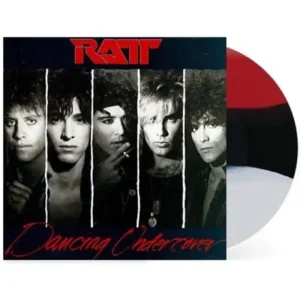 Ratt Dancing Undercover Vinyl LP Red Black & White Stripe Colour 2024