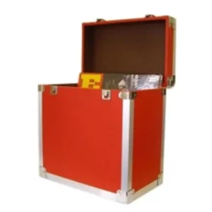 Record Storage Carry Case Red