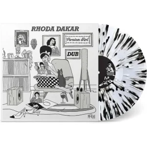 Rhoda Dakar Version Girl In Dub Vinyl LP Black And White Splatter Colour 2025