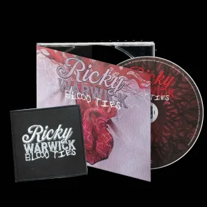 Ricky Warwick Blood Ties CD Alt Cover 2025