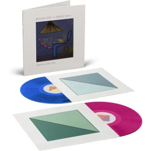 Roger & Brian Eno Mixing Colours Vinyl LP Blue & Pink Colour 2025