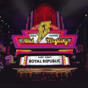 Royal Republic Club Majesty Vinyl LP Neon Magenta Colour 2023