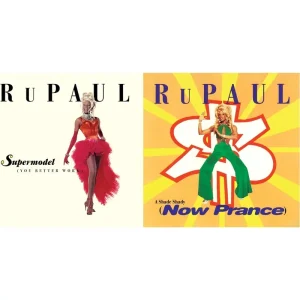 RuPaul Supermodel (You Better Work) / A Shade Shady (Now Prance) 7″ Vinyl Single 2024