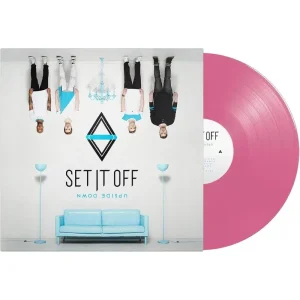 Set It Off Upside Down Vinyl LP Pink Colour 2024