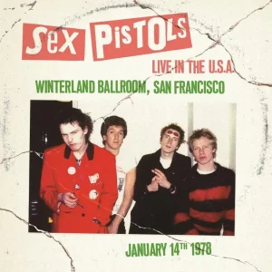 Sex Pistols Live In The U.S.A 1978 San Francisco Vinyl LP Blue Colour 2025