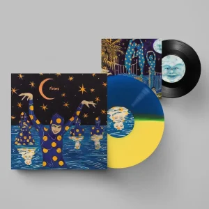 shame Food For Worms Vinyl LP Indies Blue and Yellow Colour + Bonus 7″ 2023