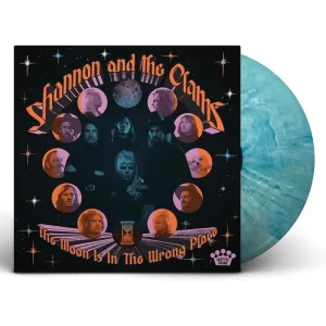 Shannon & The Clams The Moon Is In The Wrong Place Vinyl LP Blue Splatter Colour 2024