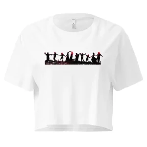 Silhouette Print White Baby T-Shirt