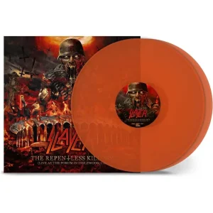 Slayer The Repentless Killogy  Vinyl LP Transparent Orange Colour 2025