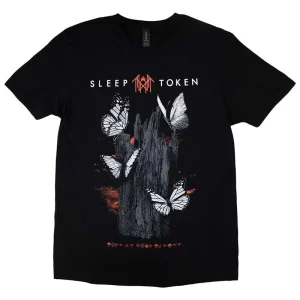 Sleep Token Butterflies Black Medium Unisex T-Shirt