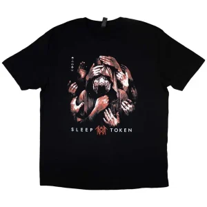 Sleep Token Grabbing Hands Black Large T-Shirt