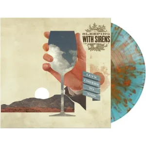 Sleeping With Sirens Let’s Cheers To This Vinyl LP Blue & Orange Splatter Colour 2025