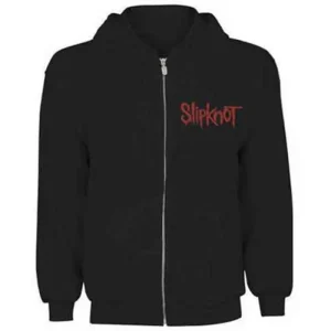 Slipknot Skull Teeth Black Small Zipped Hoodie